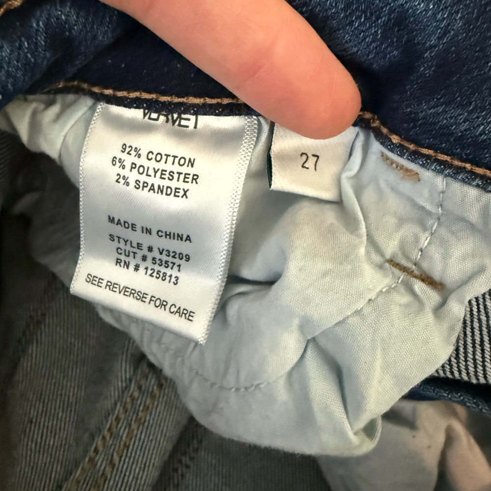 Vervet Classic Blue Denim Jeans - Picture 4 of 6